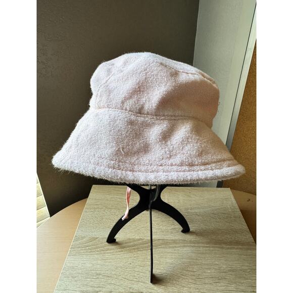 Shade & Shore Accessories - Shade & Shore Pink Terry Cloth Bucket Hat